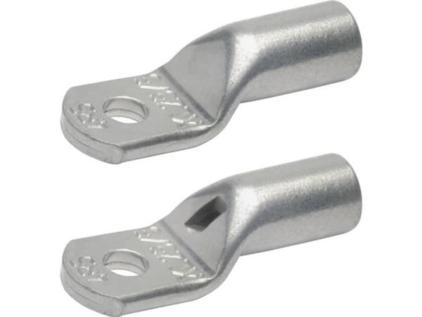 Klauke 9R8, Rengaskaapelikenkä, Peltipurkki, Suora, Ruostumaton teräs, Kupari, 120 mm²