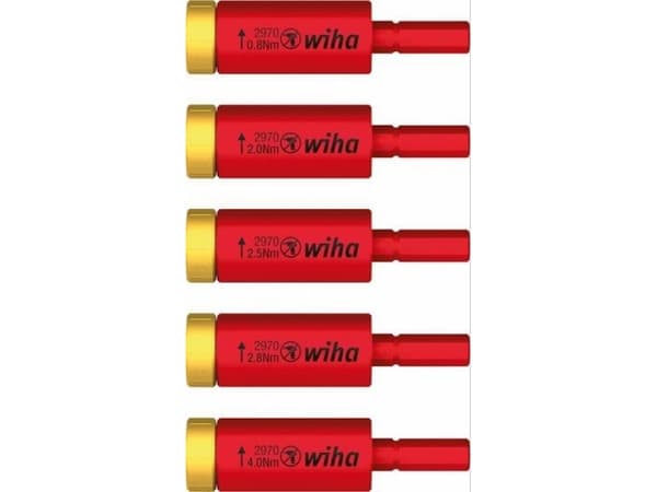 Wiha 41479, 5 stykker, Torq-Set, 4 Nm, 168 g