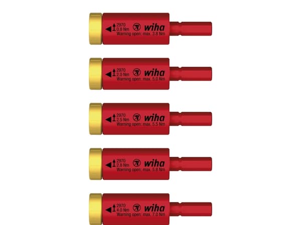 Wiha 41479, 5 stykker, Torq-Set, 4 Nm, 168 g