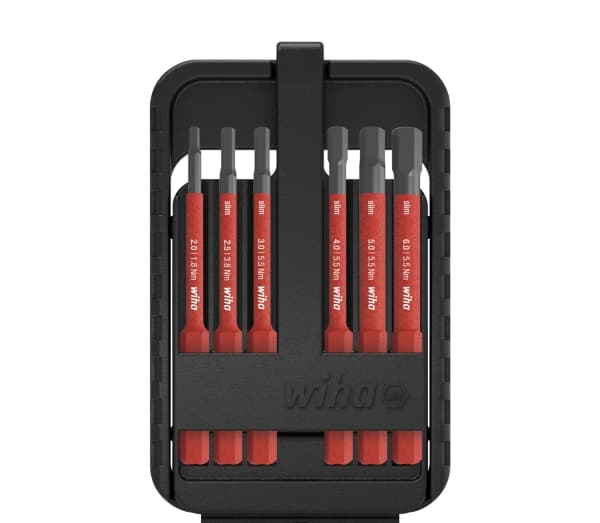 Wiha 43156, 6 styck, Insex (metriska enheter), 2,2.5,3,4,5,6 mm, 140 g