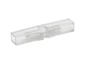 Pikkukuva 2 / 2: Klauke 81012 Litteä pistotulppaliitin Pistokkeen leveys: 2,80 mm Pistokkeen paksuus: 0,80 mm 180 ° Täysin eristetty Läpinäkyvä 1 kpl 1 kpl