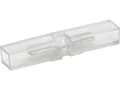 Pikkukuva 1 / 2: Klauke 81012 Litteä pistotulppaliitin Pistokkeen leveys: 2,80 mm Pistokkeen paksuus: 0,80 mm 180 ° Täysin eristetty Läpinäkyvä 1 kpl 1 kpl