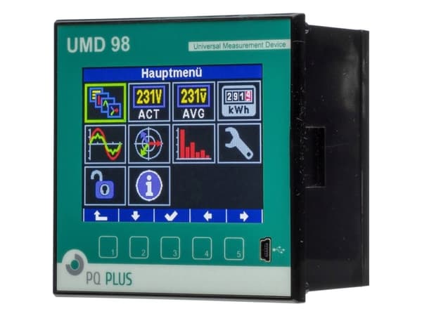 PQ Plus UMD 98RCM Digitalt måleapparat til indbygning