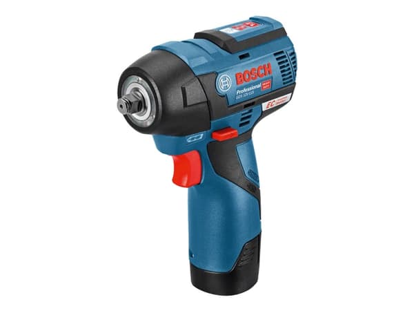 Bosch GDS 12V-115 Professional - Støtskiftenøkkel - trådløs - 2 hastigheter - 3/8" kvadratisk stasjon - 115 N·m - 2 batterier - 12 V
