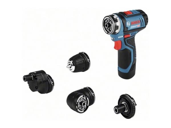 Bosch GSR 12V-35 FC Professional - Borr/drivare - sladdlös - 2 hastigheter 10 mm - 35 N·m - 2 batterier - 12 V -
