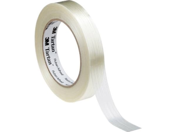 3M 89537550, Läpinäkyvä, Niputus, Pakkaaminen, Lasikuituvahvistettu polypropeeni, 10%, 25 N/mm2, 50 m