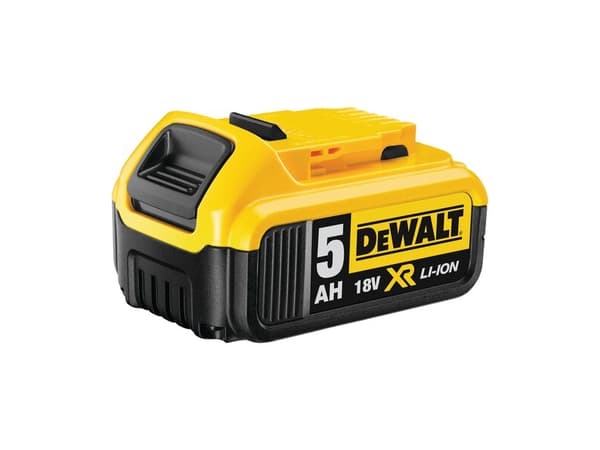 DeWALT DCK266P2, Iskuruuvain, Pistoolikahva, Keltainen, Akku, 5 ah