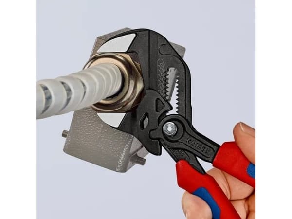 Knipex 86 02 180, 4 cm, Plast, Blå, Rød, 43 mm, 180 mm, 14 mm