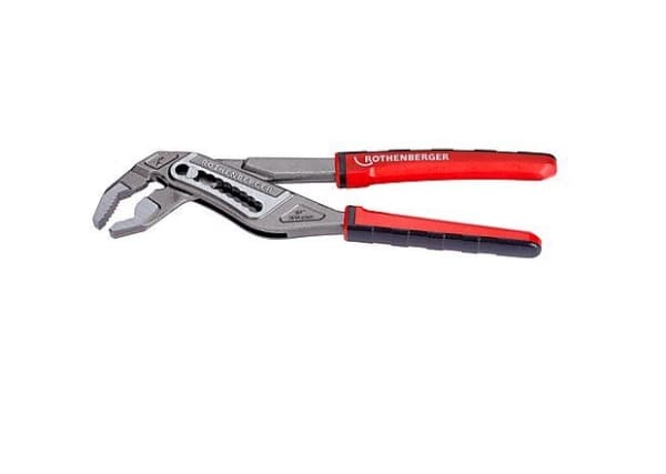 Rothenberger ROGRIP M 10" 2K, Polygriptång, 6 cm, Svart, Röd, 2540 mm, 410 g