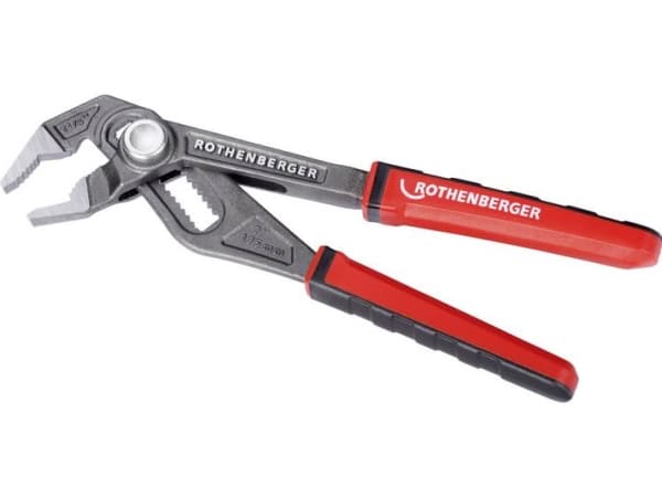Rothenberger ROGRIP F 7" 2K, Ponttipihdit, 4,3 cm, Musta, Punainen, 19,1 cm, 220 g