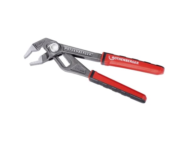 Rothenberger ROGRIP F 7" 2K, Ponttipihdit, 4,3 cm, Musta, Punainen, 19,1 cm, 220 g
