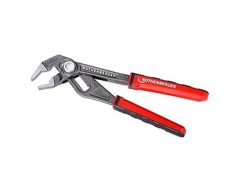 Rothenberger ROGRIP F 7" 2K, Ponttipihdit, 4,3 cm, Musta, Punainen, 19,1 cm, 220 g