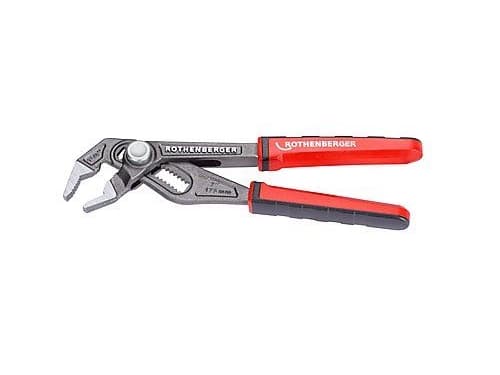Rothenberger ROGRIP F 7" 2K, Ponttipihdit, 4,3 cm, Musta, Punainen, 19,1 cm, 220 g