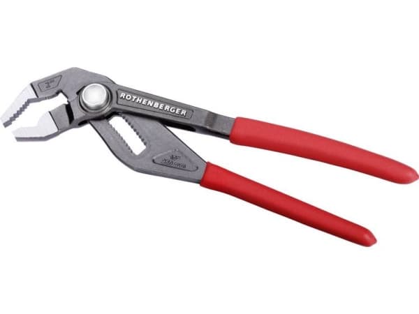 Rothenberger ROGRIP F 10" 1K, Not-og-fjær-tang, 6 cm, Sort, Rød, 254 mm, 390 g