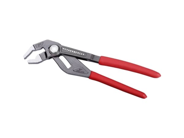 Rothenberger ROGRIP F 10" 1K, Not-og-fjær-tang, 6 cm, Sort, Rød, 254 mm, 390 g
