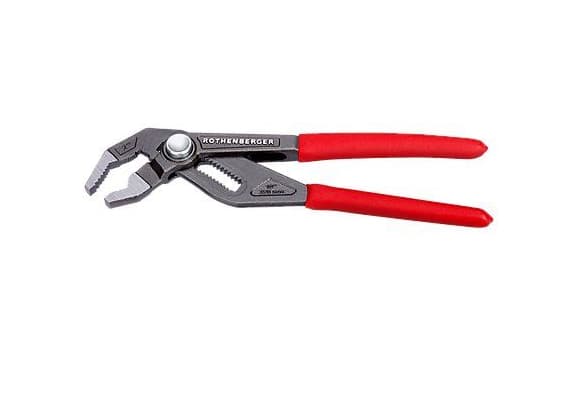 Rothenberger ROGRIP F 10" 1K, Not-og-fjær-tang, 6 cm, Sort, Rød, 254 mm, 390 g