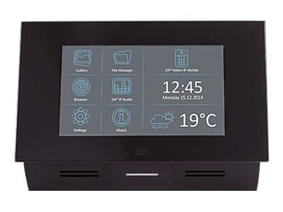 2N Indoor Touch - 2.0 - berøringspanel - kablet - 10/100 Ethernet - svart