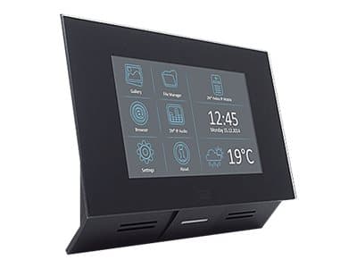 2N Indoor Touch - 2.0 - berøringspanel - kablet - 10/100 Ethernet - svart