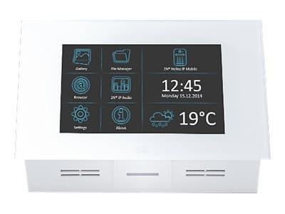 2N Indoor Touch - 2.0 - berøringspanel - kablet - 10/100 Ethernet - hvit