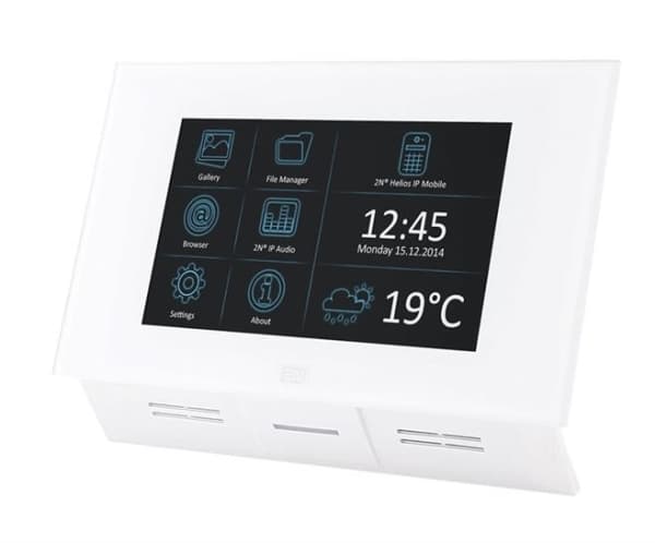 2N Indoor Touch - 2.0 - berøringspanel - kablet - 10/100 Ethernet - hvit
