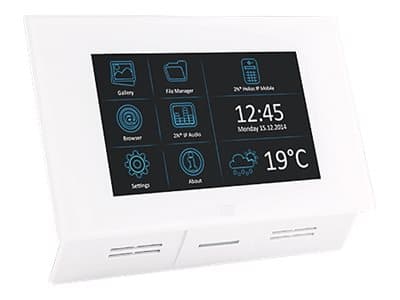 2N Indoor Touch - 2.0 - berøringspanel - kablet - 10/100 Ethernet - hvit