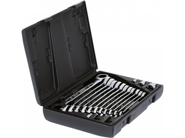 KS Tools 503.4266, Krom-vanadium-stål, 72 stk, DIN 3113, ISO 3318, DIN 3120, ISO 1174, 16 stk, 1,73 kg
