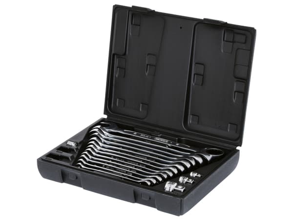 KS Tools 503.4266, Krom-vanadium-stål, 72 stk, DIN 3113, ISO 3318, DIN 3120, ISO 1174, 16 stk, 1,73 kg