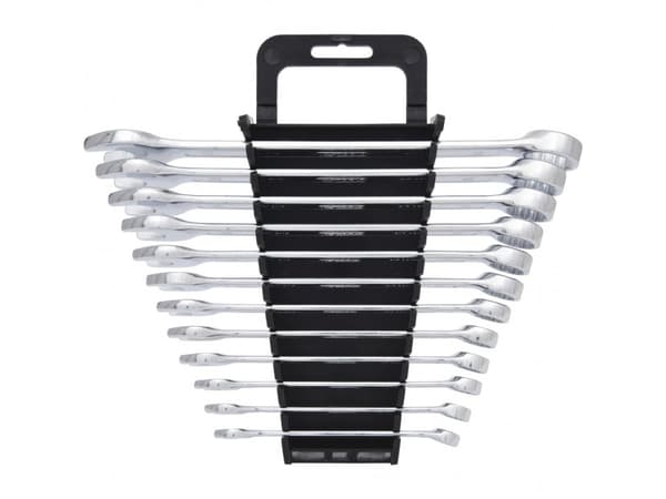 KS Tools 517.0052, Kromfarget, Kromvanadiumstål, Rett, 13,11,9,17,8,10,12,14,16,18,19 mm, 880 g, Boks