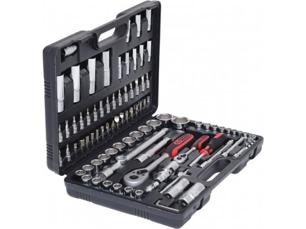 KS Tools 911.0694, Skiftnyckelsats, 94 huvud, Kromvanadiumstål, 6,2 kg