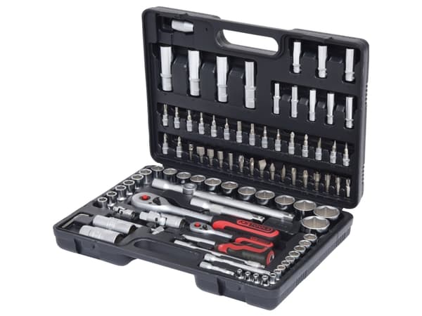 KS Tools 911.0694, Skiftnyckelsats, 94 huvud, Kromvanadiumstål, 6,2 kg