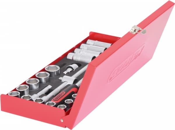 KS Tools 917.4031, Skiftnyckelsats, 3/8", 30 huvud(er), Kromvanadiumstål, 2,88 kg