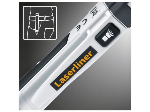 Laserliner ActiveFinder Pro, Sort, Hvit