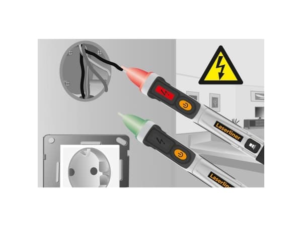 Laserliner ActiveFinder Pro, Sort, Hvit