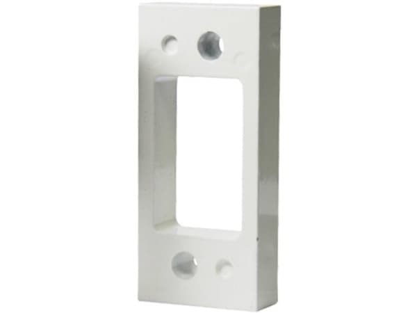 Basi 1200-0323 Aftandsplade Hvid (blank)