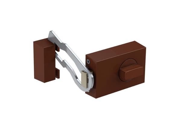 BASI KS 500-60 braun, Kasselås, ruskea, 875 g, 65 mm, 26,5 mm, 128 mm