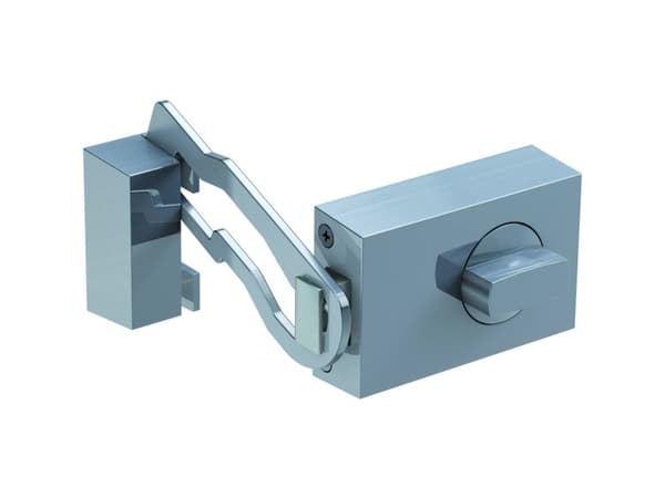 BASI KS 500-45, Boltelås, Sølv, 889 g, 65 mm, 26,5 mm, 113 mm