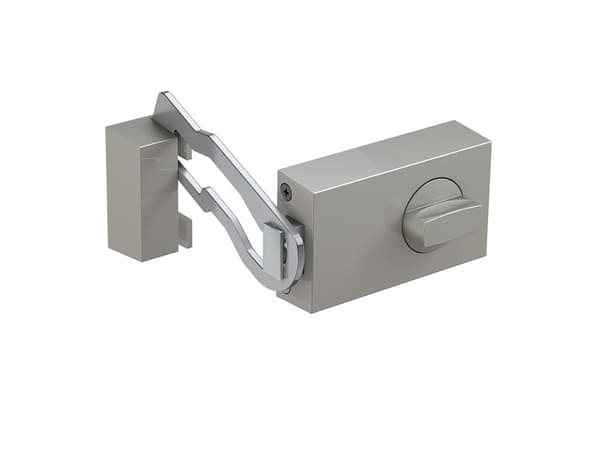 BASI KS 500-70, Boltelås, Sølv, 992 g, 65 mm, 26,5 mm, 138 mm
