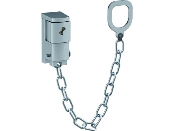 Basi 6500-0011 Låsbar dörrkedja Silver
