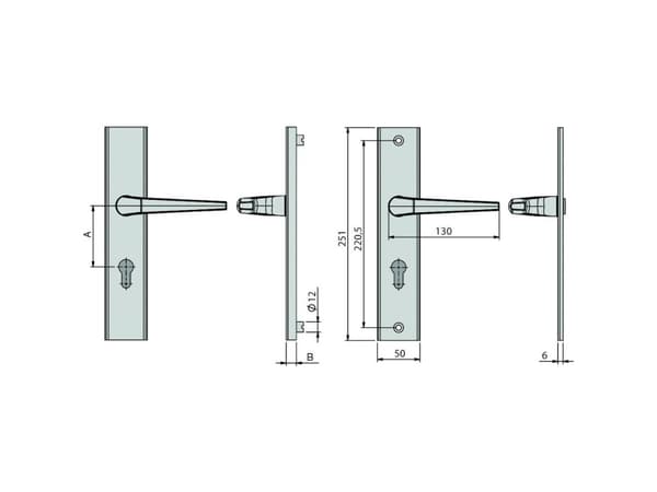 Basi 7910-0101 Fuldmateriale-beskyttelsesbeslag