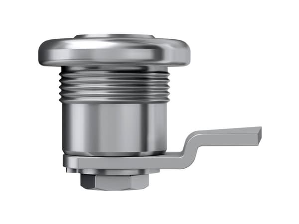 BASI HS 309 KD, Mailbox lock, Nickel, Metall