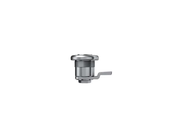BASI HS 309 KD, Mailbox lock, Nickel, Metall