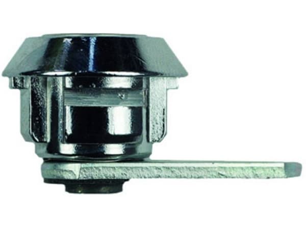 BASI HS 321 KA, Mailbox lock, Kromfarget, Galvanisert metall