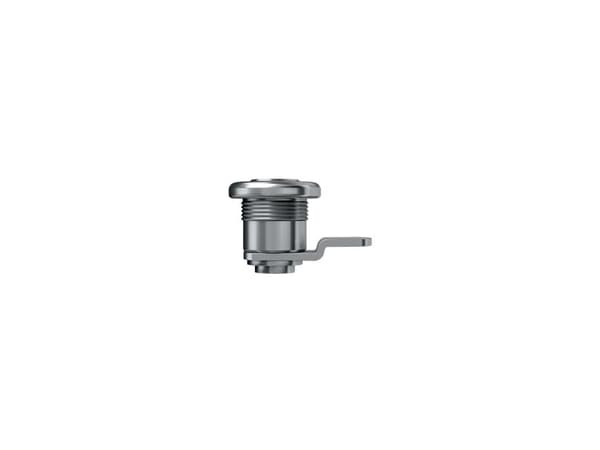 BASI HS 322 KD, Mailbox lock, Nickel, Galvanisert metall