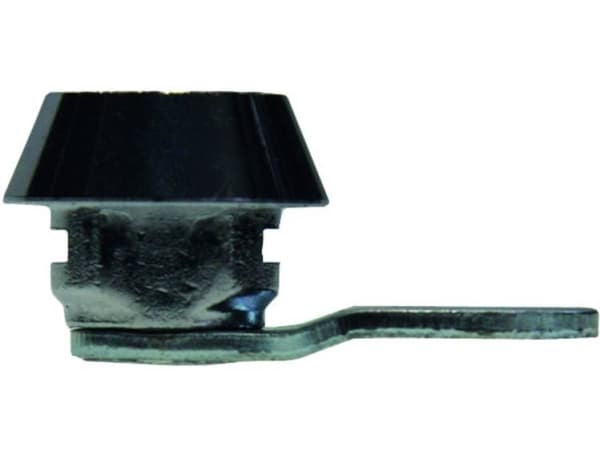 BASI HS 333 KA, Postlådelås, Krom, Galvaniserad metall