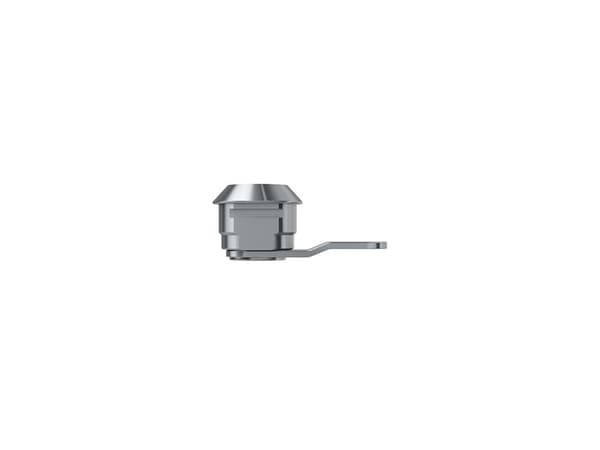 BASI HS 333 KA, Mailbox lock, Kromfarget, Galvanisert metall