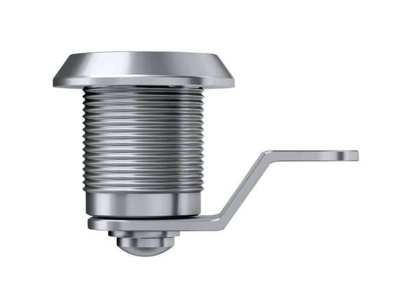 BASI HS 354 KD, Mailbox lock, Kromfarget, Galvanisert metall