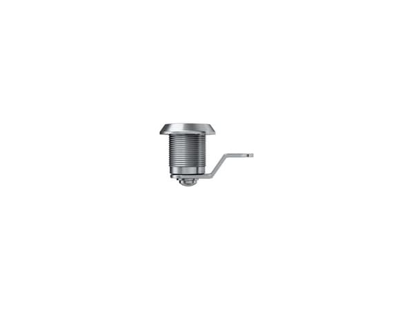 BASI HS 354 KD, Mailbox lock, Kromfarget, Galvanisert metall