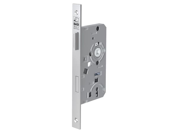 BASI 9210-5511, uppoasennettava lukko, hopea
