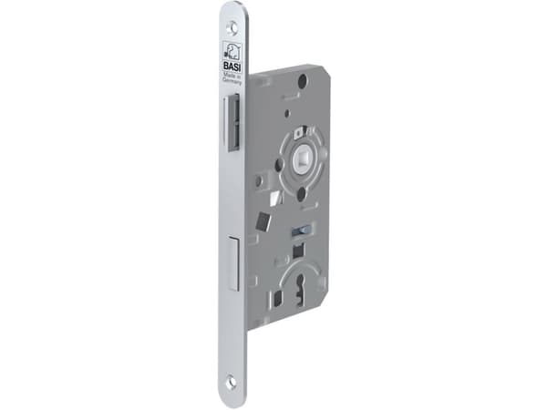 BASI 9220-5512, Mortise-lås, Sølv