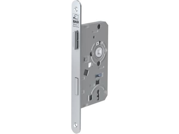 BASI 9220-5512, Mortise-lås, Sølv